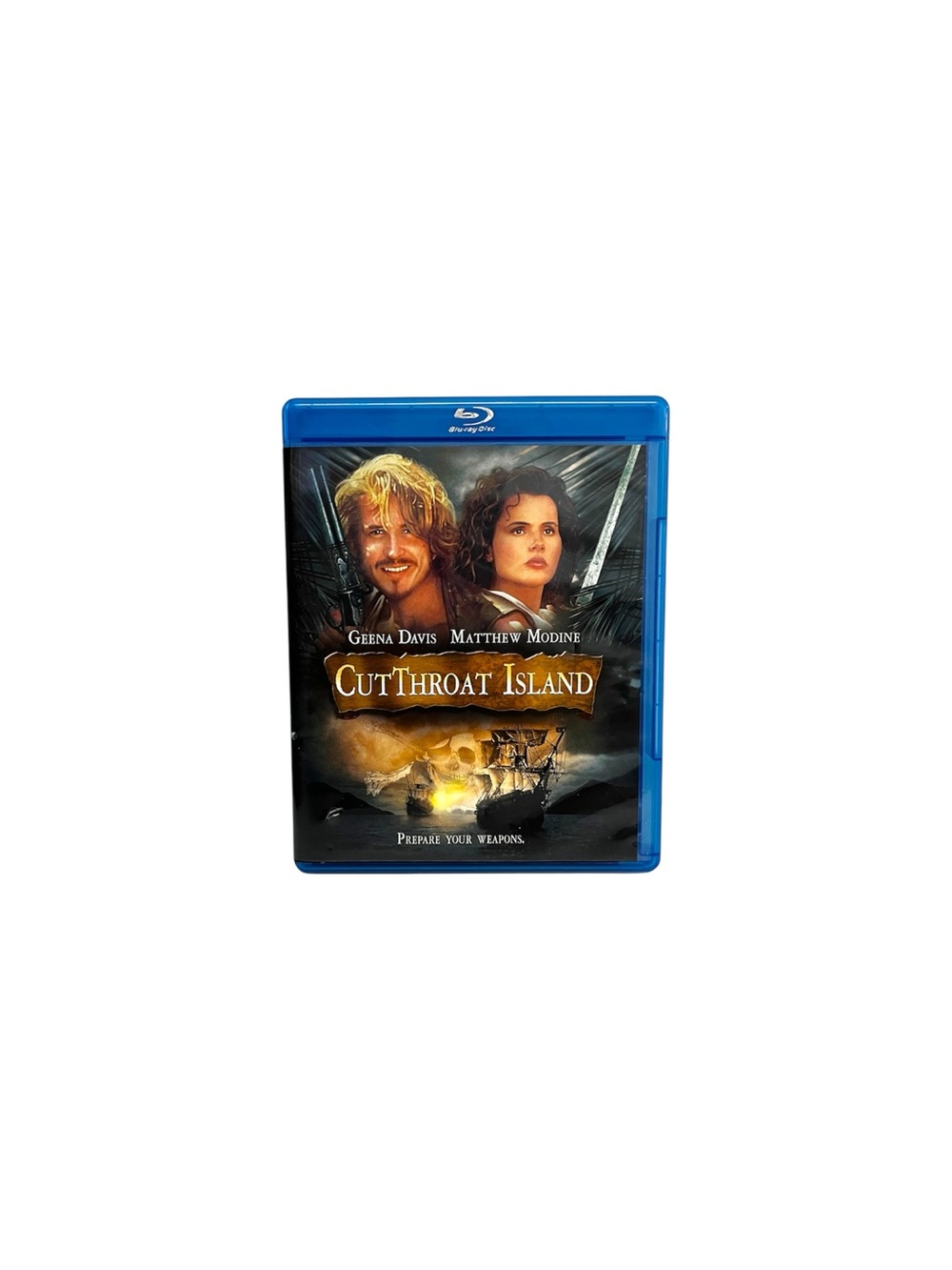 CutThroat Island (Blu-ray, 1995) Gena Davis, Matthew Modine